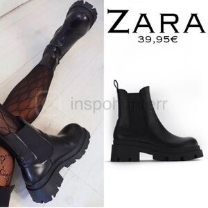 Zara Lug Sole Chunky Boot